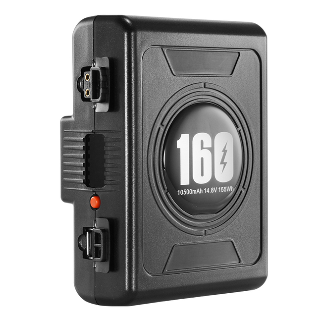 Mamen BP-160S V-lock Battery Pack 14.8V, 10500mAh, 160Wh Rechargeable Li-ion Battery