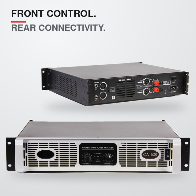 Top Grade 500W Vacuum Tube Stereo Amplifier Integrated Professional PA System HiFi Audio Amplifier for Home Entertainment Use