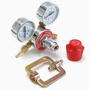 Manomètres pour acétylène, argon, dioxyde de carbone, azote, oxygène, propane, catégorie de produits : régulateurs de pression - Product Image 4