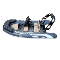 Offre Spéciale usine vente directe Kayak de pêche 12ft bateau profond V Hypalon/PVC coque en aluminium RIB gonflable 3.6m bateau