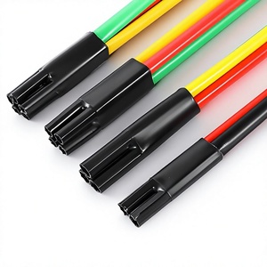 Cabezal de terminación termocontraíble de baja tensión de 1kV para cables de <span class=keywords><strong>10400</strong></span> mm, de caucho silicona/polietileno reticulado, de dos a cinco núcleos - Product Image 1