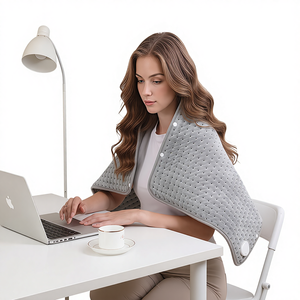 Meilleure vente : Coussin chauffant électrique gris avec protection contre la surchauffe - Product Image 2
