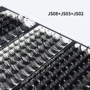 ANNAFRIS - Bandeja <span class=keywords><strong>de</strong></span> Pestañas Postizas Semi-Manuales para Extensiones <span class=keywords><strong>de</strong></span> Pestañas en Racimo, 14 Filas, Gran Capacidad, Pestañas Individuales Mixtas, Fibra Sintética - Product Image 2