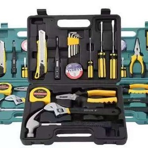Ensemble d'outils de réparation automobile en acier au chrome-molybdène-vanadium, coffret à outils promotionnel pour la maison et la voiture - Product Image 1