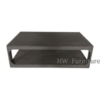 Table basse en bois massif Heywood durable pour chambre à coucher et mobilier de maison, idéale pour événements de mariage
