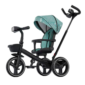 <span class=keywords><strong>Triciclo</strong></span> Infantil Personalizado de Fábrica con 3 Ruedas, <span class=keywords><strong>Asiento</strong></span> Giratorio 360° <span class=keywords><strong>Reclinable</strong></span>, Manillar de Empuje para Niños de 1 a 6 Años - Product Image 3