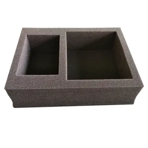 Пользовательские черный бархат дисплей ювелирных изделий упаковочная коробка вставки, держатель кольца пены