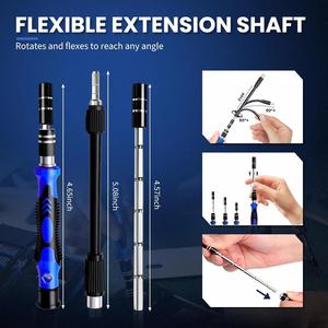 142-Piece High Quality DIY Watch Phone Computer Repair <b>Screwdriver</b> <b>Set</b> Steel Plastic OEM Customizable Multipurpose Precision - Product Image 2