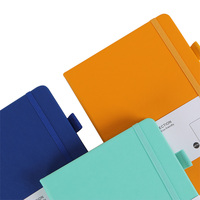 Vente en gros impression personnalisée A5 carnet de notes lin couverture rigide de carnet de notes impression de journal intime
