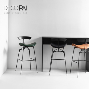 Nordique tabouret ant tapisserie <span class=keywords><strong>d</strong></span>'ameublement <span class=keywords><strong>D</strong></span>'UNITÉ CENTRALE siège <span class=keywords><strong>en</strong></span> acier cadre pour salon restaurant café - Product Image 5