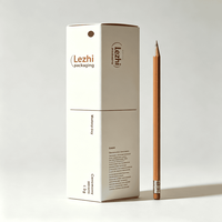 Offres Spéciales : Boîtes d'emballage en tube de papier kraft personnalisées avec gaufrage et pelliculage mat, en matériaux recyclés pour eye-liner et rouge à lèvres