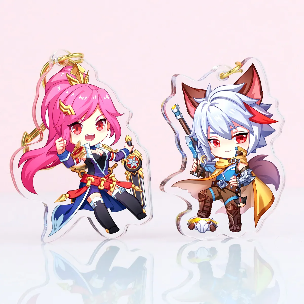 Make your own design custom printed acrylic keychain/ custom printed acrylic charms Uv Printing Acrylic Charm 6 Color