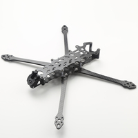 Abeilles toxiques 7 pouces 8 pouces FPV cadre en Fiber de carbone pièces imprimées cadre de voyage avec une longue endurance pour les accessoires de drones