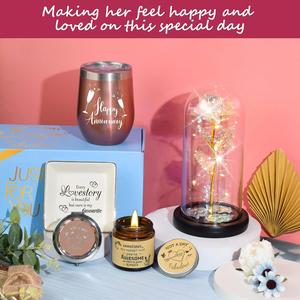New Wedding Anniversary Gifts for Wife Led Rose Without Battery Romantic Gifts for Girlfriend Valentine's Day <b>Present</b> for Lover - Product Image 4