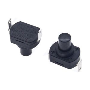 Interruptor Táctil 1813-KAN9 de 13x18mm, 2 Pines, Montaje Vertical, con Bloqueo (Encendido/Apagado), 10A de Alta Corriente, 18mm de Altura para Linternas - Product Image 2