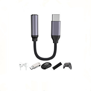 Adaptateur auxiliaire USB Type C vers Jack 3.5 USB-C <span class=keywords><strong>convertisseur</strong></span> d'écouteur de câble audio 3.5mm pour téléphone 15 Pro MAX Xiaomi - Product Image 6