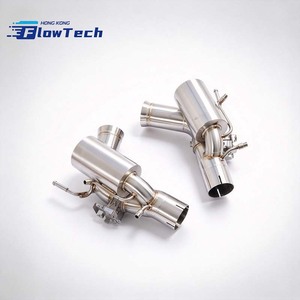 Système d'échappement Catback FlowTech T304 en acier inoxydable pour Ferrari 296 GTB 3.0T V6 2021+ – avec montage de soupape OEM à fixation directe - Product Image 6