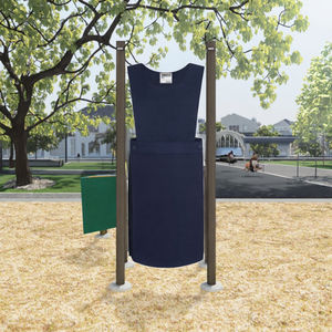 ชุดนักเรียนเด็กแบบสั่งทำจากโรงงาน เสื้อกล้ามคอกลมเรียบสำหรับเด็กผู้หญิง ชุดเดรสจีบแบบพินาโฟร์สำหรับนักเรียน - Product Image 3