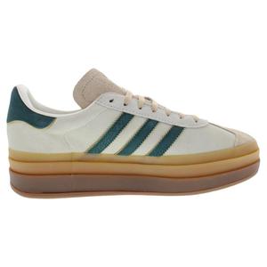 Scarpe Adidas Gazelle Bold da Donna, Colori Crema, Verde Collegiate, Beige Magic, Stile Casual - Product Image 2