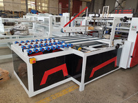 Máquina Plegadora y Encoladora de Cajas de Cartón Corrugado Dongguang Apack / Máquina Automática para Pegar Cajas de Cartón