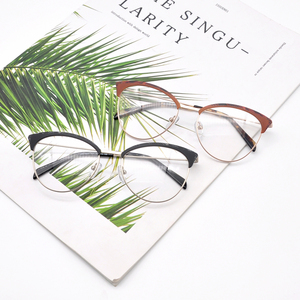 <span class=keywords><strong>2025</strong></span> <span class=keywords><strong>Hot</strong></span> Bán phụ nữ của đa-màu Vòng Kim Loại Quang Học Gọng Kính - Product Image 1
