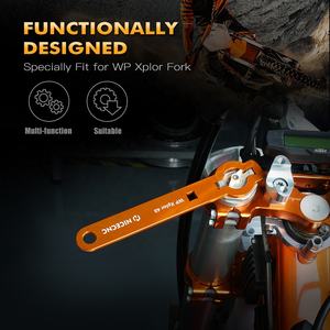 NICECNC pour KTM EXC-F 350 2017-2022 XC-W 300 Six jours pour HUSQVARNA TE 300 48MM WP <span class=keywords><strong>Xplor</strong></span> Fork Cap Wrench Pre Load Adjuster Tool - Product Image 2