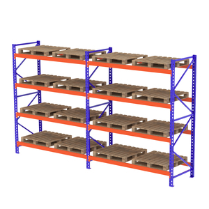 Estante de almacenamiento de <span class=keywords><strong>metal</strong></span> resistente Estante de almacén con estantes de acero y estante de exhibición de <span class=keywords><strong>metal</strong></span> para palés - Product Image 4