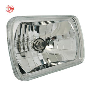 Phares carrés 6052/6054/7 pouces avec faisceau haut/bas 6*7, compatibles HILUX, ampoules <span class=keywords><strong>LED</strong></span> neuves 55W pour H4/P43 - Product Image 6