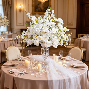Nuevos Productos: Centros de Mesa con Bolas de Flores Artificiales para Decoración de Bodas y Interiores - Product Image 1