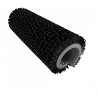 Brosse à rouleau spirale industrielle personnalisable en nylon souple OEM pour le dépoussiérage, le nettoyage des panneaux solaires, les convoyeurs et les bobines rotatives