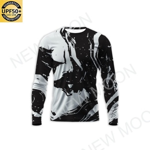 Camisa de Pesca Personalizada para Hombre, Manga Larga, Malla Ventilada, Protección UV UPF 50+, Absorbe la Humedad, Poliéster - Product Image 3