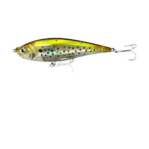 Leurre flottant type crayon 130mm/48g, appât artificiel dur avec hameçons en acier inoxydable pour la pêche en eau douce, en ruisseau, pour poisson-chat, achigan et autres poissons de grande taille, imitation biologique - Product Image 5