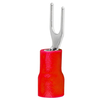 SV Terminal à sertir à froid de type fourche, Terminal pré-isolé à sertir à froid, Connecteur de câble en U, Cossière à sertir de type Y