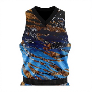 Camiseta de Baloncesto Personalizada con Sublimación Completa, 100% Poliéster, Secado Rápido, Antibacteriana, Anti-UV, Transpirable, Tallas Grandes - Product Image 6