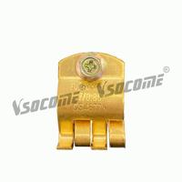 Clip de câble en laiton de type AUS, pince de terre BCC, pince de connexion pour fil de piquet de terre, pince de terre adaptée aux piquets de 13 mm