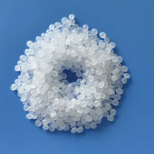 เม็ดพลาสติก LLDPE บริสุทธิ์100% สีขาวแบบนำกลับมาใช้ใหม่เม็ดพลาสติกสีดำแบบมาสเตอร์แบทช์ - Product Image 3