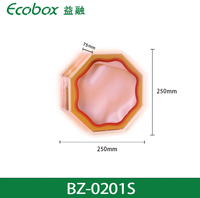 Boîte d'emballage en plastique transparent ECOBOX, boîte de rangement pour ventre de poisson, boîte de rangement pour nid d'oiseau, en vente