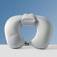 Nouvelle mise à niveau personnalisée oreiller cervical gonflable Portable pliant femmes mode avion voiture bureau à tout moment