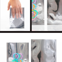 Sachet thermoscellable pour café en filtre, mini-sachet en aluminium Mylar à trois soudures latérales pour l'emballage de thé, café et graines