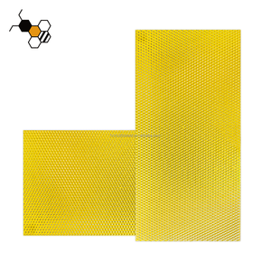 Multiple Sizes Natural Beeswax <strong>Bee</strong> Comb Foundation Sheet, Chinese <strong>Bee</strong> / Western <strong>Bee</strong> Wax Foundation Beekeeping Equipment - Product Image 1