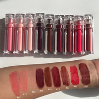 Nouveauté - Gloss à lèvres effet miroir, non collant, végan, SPF, gloss à lèvres avec logo personnalisé, emballage