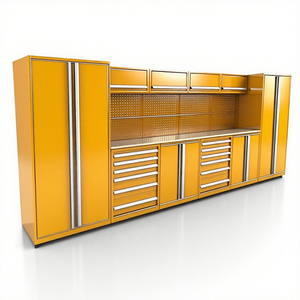 New Fashion Low Price Tool Trolley Set Box Garage Tool Box Combination Steel Duty Rolling Tool <strong>Cabinet</strong> From Factory China - Product Image 4