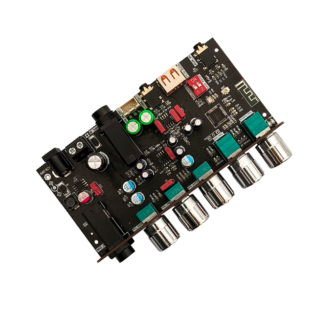 WUZHI AUDIO ZK-DAM H1 Karaoke Reverb Board Front Stage Effect Device Mac Microphone KTV BT USB Speaker Sound Module