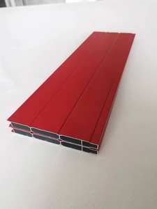 Tủ bếp tối giản mạ vàng đen, cửa tủ bằng nhôm, khung nhôm, cửa kính tủ bằng nhôm - Product Image 2