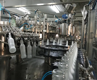 Máquina Automática para Llenado de Botellas de Vidrio para Alcohol, Línea de Embotellado de Licores con Tapón ROPP, Tapón de Rosca y Tapón de Corcho