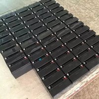 Batería AGM de Alta Resistencia FP1220M 12V2Ah, Sistema de Alimentación Ininterrumpida (UPS) para Monitores, Scooters Eléctricos, Juguetes y Sistemas de Emergencia contra Incendios