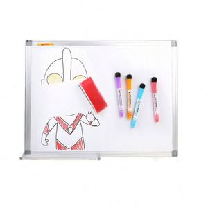 Marqueur effaçable non toxique à pointe fine, 8 couleurs, pailleté, pour tableau blanc, aimanté, logo personnalisé, encre réutilisable, double usage, promotionnel, sérigraphie - Product Image 2