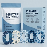 Patchs AMT CGM pour Dexcom G7 & Stelo, patchs adhésifs imperméables, application ARM, hypoallergéniques