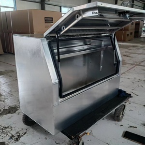 HERUI China Brand 3.0mm Thick Aluminum Ute Canopy Waterproof Dog <b>Tool</b> <b>Boxes</b> Customizable Size Powder Coated 18-Month Warranty - Product Image 4