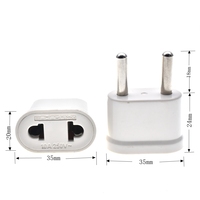 Adaptateur de prise UE, adaptateur de voyage électrique du Japon et des États-Unis vers l'UE, prise électrique européenne, cordon d'alimentation, chargeur, prises, prises murales